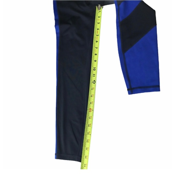 Gap Fit Blue striped size S 7/8 Leggings - Picture 6 of 7